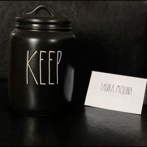 Rae Dunn Keep Canister
